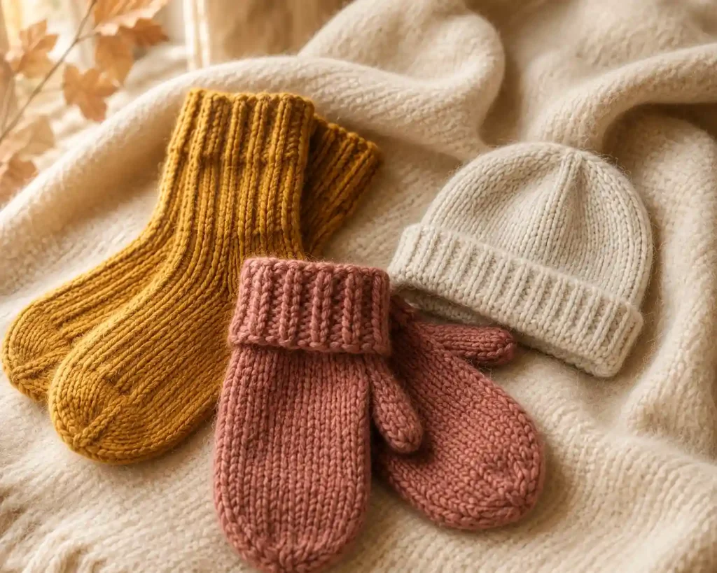 Projects Made With Double Pointed Knitting Needles